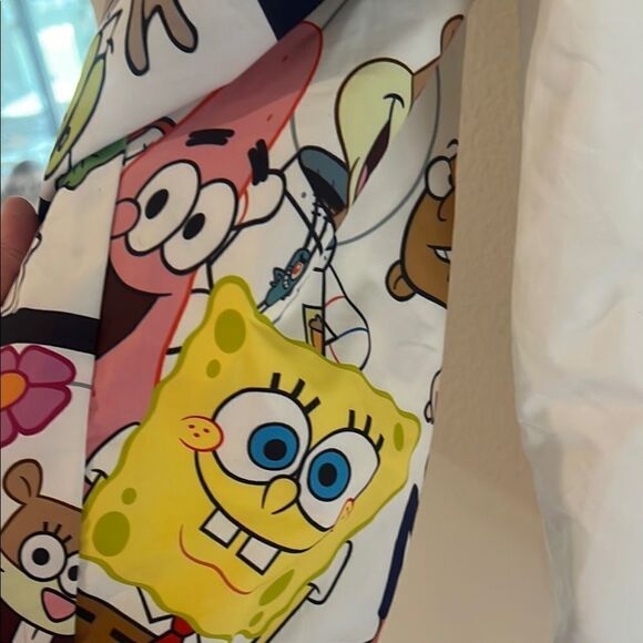 Nickelodeon Cartoon Print Windbreaker - Picture 3 of 9